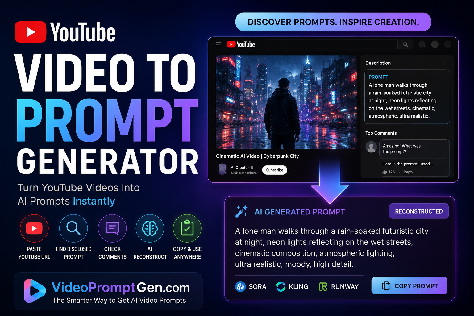 What Is a YouTube Video to Prompt Generator?